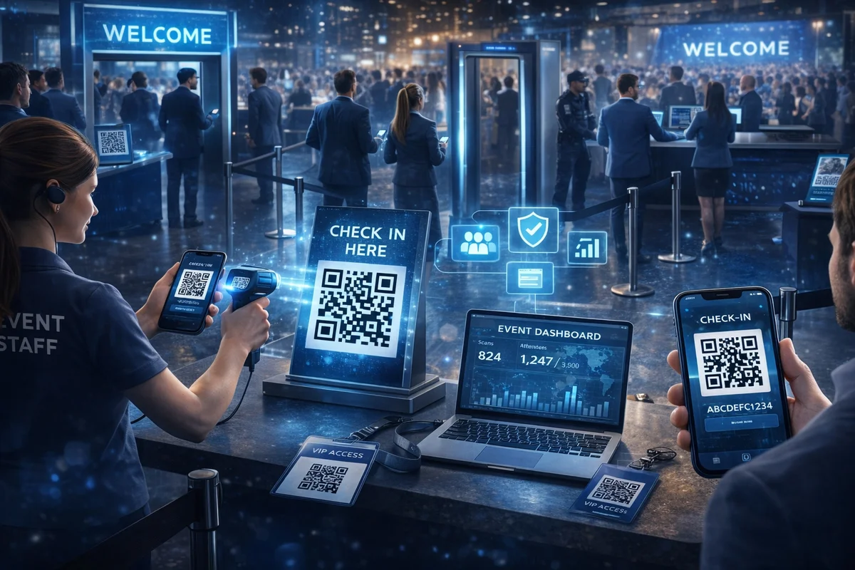 QR Codes in Event Management: Complete 2025 Guide | QRlytics